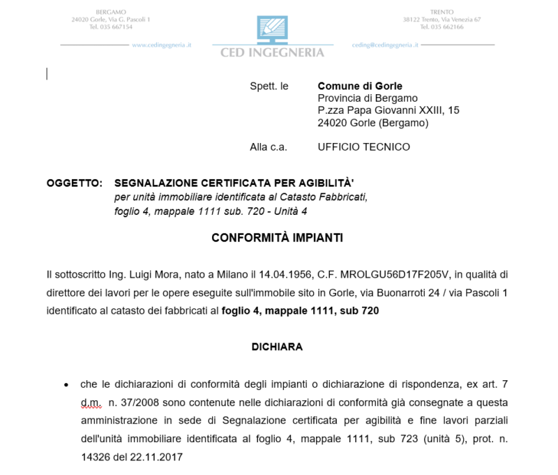 Agibilità 2