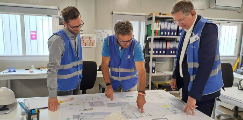 Immagine per direzione lavori Immagine per rappresentare la direzione dei lavori di CED