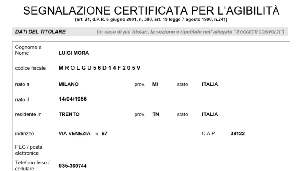 Segnalazione Certificata di Agibilità – decreto Salva Casa, CED Ingegneria